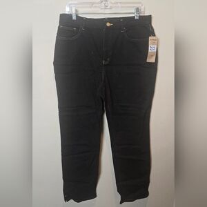 Ralph Lauren Classic Black Relaxed Fit Jeans for Women NWT